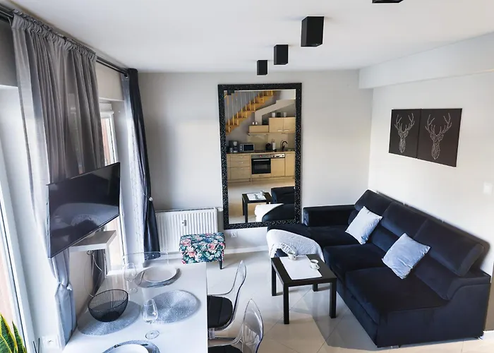 Апартаменты Dwupoziomowy 56m2 Z 2 Balkonami *