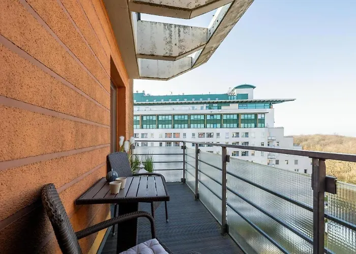 Апартаменты Dwupoziomowy 56m2 Z 2 Balkonami